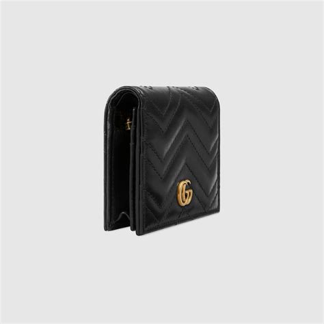 porte carte gucci noir|Gucci Portefeuille GG Marmont .